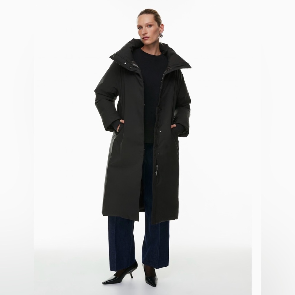 Aritzia Babaton Shelter Coat (size S; black)